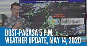 Pagasa's weather update for Typhoon 'Ambo'