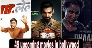 45 upcoming bollywood movies 2020 - 2021 || bollywood upcoming movies list and cast