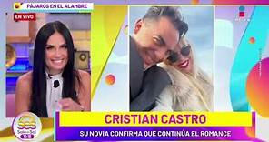 Cristian Castro CONTINÚA con su NUEVA relación: asegura su novia | Sale el Sol