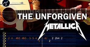 Cómo tocar "The Unforgiven" de Metallica en guitarra acústica (HD) Tutorial - Christianvib