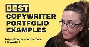 The Best Copywriter Portfolio Examples to Inspire Your Own [For Beginning Copywriters]