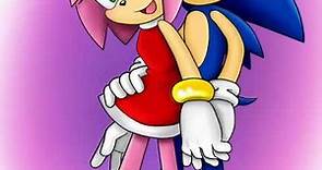 Sonic y amy (sueño cuando era pequeño sin preocupacion en el corazón)