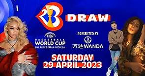 Draw Ceremony | FIBA Basketball World Cup 2023