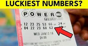 These LUCKY Numbers WIN The LOTTERY The Most!