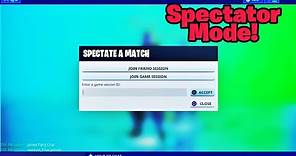 How to get SPECTATOR MODE early with this glitch (New) Fortnite glitches season 9