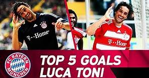 Top 5 Goals Luca Toni 👋🇮🇹
