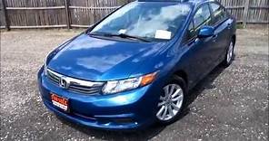 *SOLD* 2012 Honda Civic EX Walkaround, Start up, Tour and Overview