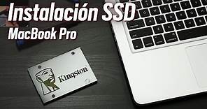 Instalación de un SSD Kingston en una MacBook Pro - Kingston Latinoamérica