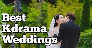 Top 10 Kdrama Weddings