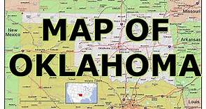 MAP OF OKLAHOMA