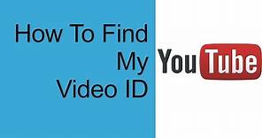 How To Find video ID on YouTube videos