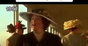 Kathy Bates as Molly Brown in “Titanic” vs. Mrs. Boucher in “The Waterboy” #kathybates #mollybrown #mrsboucher #actress #thewaterboy #titanic #adamsandler #leonardodicaprio #90smovies #90snostalgia