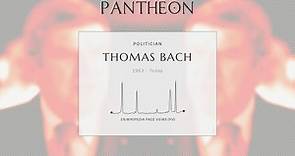 Thomas Bach Biography | Pantheon