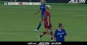 Indiana State vs. Louisville Women’s Soccer Highlights (2023)