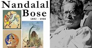 Artist Nandalal Bose (1882 - 1966)