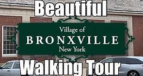 BEAUTIFUL BRONXVILLE Walking Tour | Westchester County NY New York