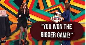 Penn and Teller Fool Us - Rachel Wax - “You Won the Bigger Game”