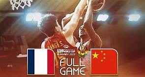 France v China | Full Basketball Game | FIBA U19 Basketball World Cup 2023