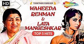 Best of Waheeda Rehman & Lata Mangeshkar | Bollywood Old Hindi Songs | Video Jukebox @filmigaane