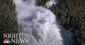 Skier Dies In Avalanche Outside Aspen | NBC Nightly News