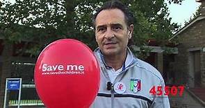 Cesare Prandelli: "facciamo squadra contro la morte assurda di 6,9 milioni di bambini"