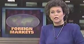 WNBC TV News 4 Live at 5 New York October 1987