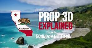 California Ballot Prop 30 Explained: High-earner income tax for electric cars & wildfire spending