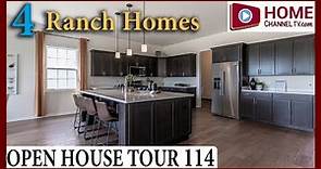 Open House Tour 114 - Touring 4 Ranch Homes at Lago Vista in Lockport, IL - by Hartz Homes