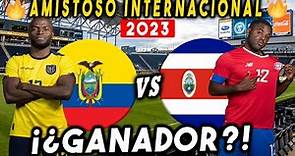 (CONFIRMADO) TREMENDA ALINEACION DE LA TRI! ECUADOR VS COSTA RICA 2023 HOY AMISTOSO INTERNACIONAL 💥