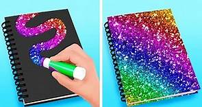 BACK TO SCHOOL! VIRAL CRAFTS AND HACKS FOR SCHOOL