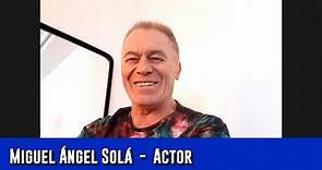 Entrevista con el actor Miguel Angel Solá en el programa "Voces y memorias"