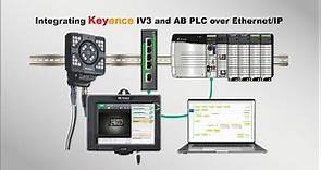 Keyence Vision System IV3 | Integrating Keyence IV3 and AB PLC over Ethernet/IP | 2023