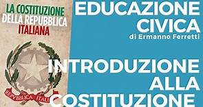 Introduzione alla Costituzione italiana