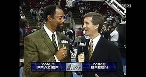 Mike Breen and Walt "Clyde" Frazier 20 Years Ago! | New York Knicks Post Game