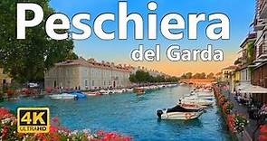 Peschiera del Garda, Italy - Sunset Walking Tour (4K Ultra HD)