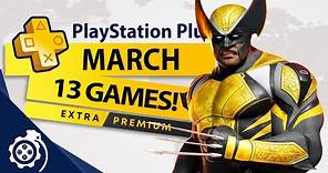 PlayStation Plus Extra - March 2024 (PS+)
