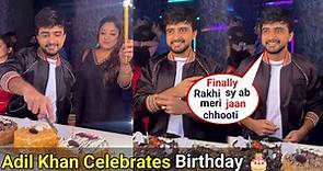 Rakhi Sawant Husband Adil Khan Durrani Celebrating His Birthday With Her New Girlfriend