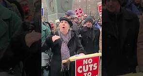 NYC Council Member Gale Brewer says "No Cuts to CUNY!"