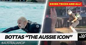 Valtteri Bottas Embraces His Inner Aussie Icon at the 2024 Australian Grand Prix | Funny Moment!