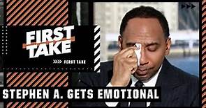 Stephen A. sheds a tear on First Take when Swagu rants about the Cowboys' struggles 😂