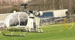 AMAZING : legendary helicopter Alouette II