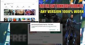 How To Fix Free Fire Can't Download problem Any Emulator | Free Fire Emulator MSI bluestacks 2021
