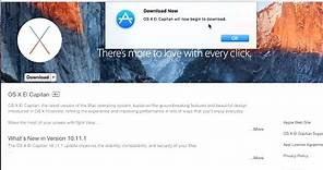 Download OS X El Capitan
