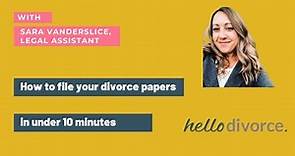 How to File Colorado Divorce Papers in Under 10 Minutes! | Cost? Time? Step-by-Step process?