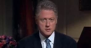 When Clinton admitted to the Lewinsky affair