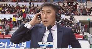 【INTERVIEW】Lee Sangmin, interview after the game | Phoebus vs Thunders | 20180127 | 2017-18 KBL