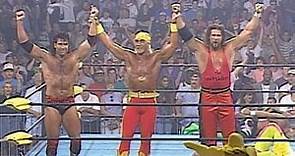 Hulk Hogan sides with The Outsiders: Bash at the Beach 1996