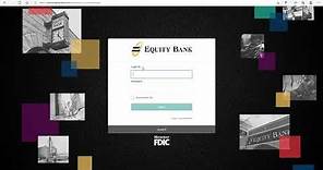 How To Login to Equity Bank Online | Equity Self Service Portal