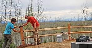 Installing a Split Rail Fence