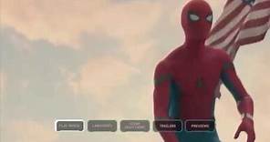 Spider-Man: Homecoming (2017) Menu DVD HD